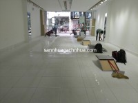 Công trình sàn nhựa giả đá tại đường Nguyễn Trãi Quận 5
